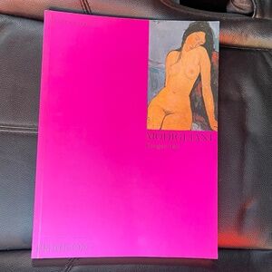 Phaidon Pink Modigliani Art Book